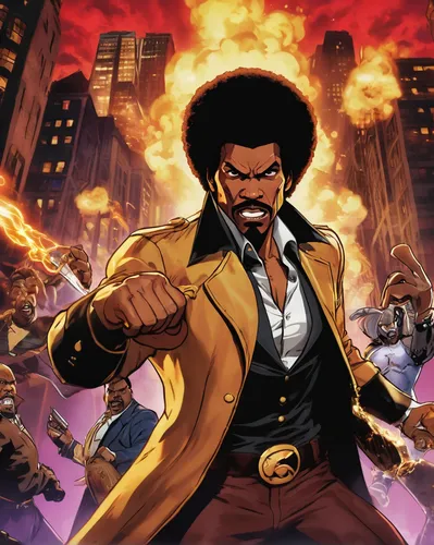 black power button,afro-american,afroamerican,afro american,lando,black professional,power icon,riot,a black man on a suit,sci fiction illustration,game illustration,fury,preacher,afro,fire background,thundercat,powers,would a background,fighter destruction,everett,Conceptual Art,Fantasy,Fantasy 31