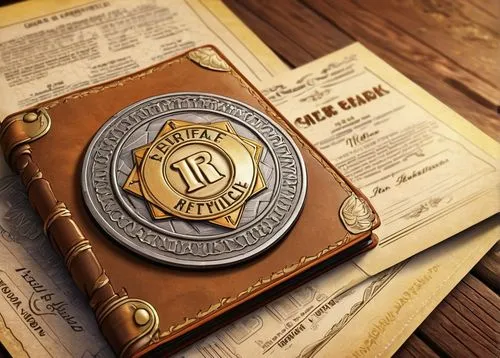 deputized,sheriffdom,enchiridion,spellbook,indentures,resentenced,unordained,notary,cryptologic,chaosium,magic grimoire,text of the law,sheriff,libris,the documents,gideons,doubloons,golden record,certiorari,ordinances,Illustration,American Style,American Style 13