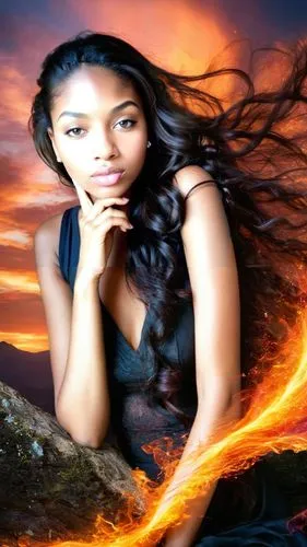 amerie,blackfire,fire background,freema,fireheart,mahdawi