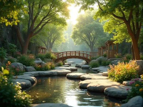 japanese garden,japan garden,nature garden,garden pond,landscape background,wooden bridge,river landscape,sake gardens,nature landscape,walk in a park,pathway,beautiful landscape,nature wallpaper,zen garden,walkway,tranquility,scenic bridge,fantasy landscape,jordan river,landscape nature,Photography,General,Realistic