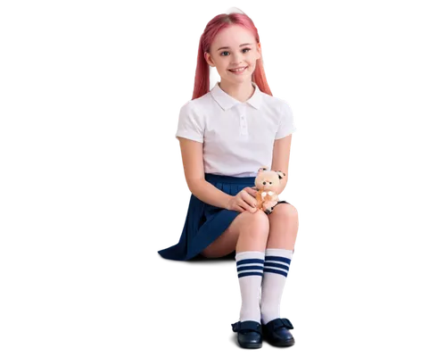 school uniform,knee-high socks,school skirt,school clothes,maci,female doll,schoolgirl,png transparent,girl on a white background,a uniform,sports uniform,bulli,nurse uniform,girl sitting,sewing pattern girls,long socks,doll figure,school items,3d model,pippi longstocking,Conceptual Art,Sci-Fi,Sci-Fi 08