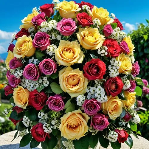 wedding bouquet,bridal bouquet,the bride's bouquet,rose arrangement,rose wreath,bouquet of roses