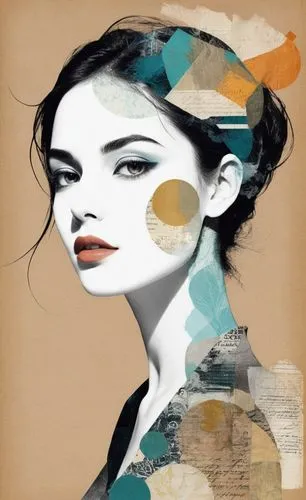 fashion vector,watercolor women accessory,painted lady,rone,prefuse,jover,Unique,Paper Cuts,Paper Cuts 06