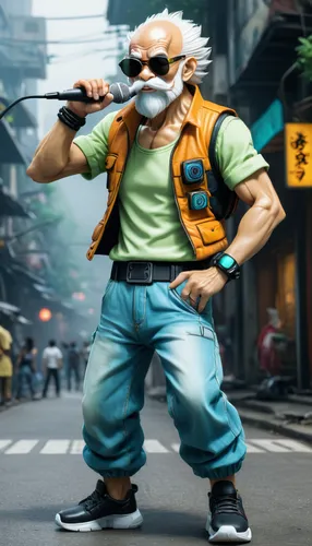 pubg mascot,takikomi gohan,kung fu,sega,bapu,nikuman,moc chau hill,ken,kung,nikko,jin deui,gungdo,3d man,shinkiari,3d figure,goku,kai ken,kakashi hatake,sensei,2080ti graphics card,Conceptual Art,Sci-Fi,Sci-Fi 02