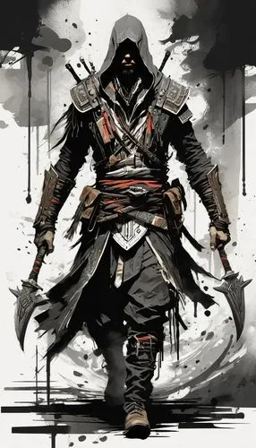 kenway,assassin,kenshi,ronin,ezio,shinobi,grimjack,kotal,executioner,corvo,auditore,samurai fighter,templar,strider,warlord,revan,mercenary,myrmidon,the wanderer,shredder,Conceptual Art,Sci-Fi,Sci-Fi 01