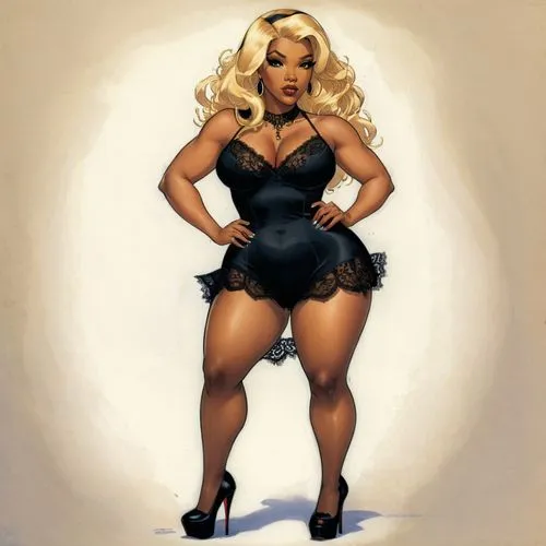 latrice,diet icon,blackney,shawnna,marilynne,gabourey,Illustration,American Style,American Style 08