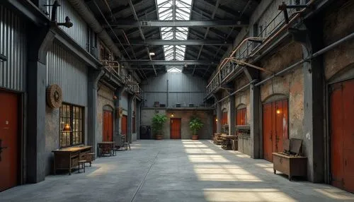 industrial hall,carreau,factory hall,empty factory,eveleigh,fabrik,warehouse,warehouses,waggonfabrik,abandoned factory,dogpatch,old factory,maschinenfabrik,linthouse,manufactory,backlot,old linden alley,distillery,zollverein,usine,Photography,General,Realistic