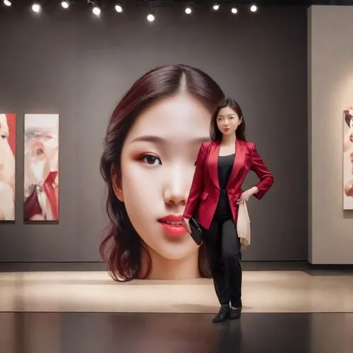 a museum exhibit,art model,art gallery,spy visual,doll's facial features,art dealer,advertising figure,mt seolark,art world,korean drama,kdrama,artist doll,businesswoman,visual impact,girl-in-pop-art,business woman,universal exhibition of paris,art object,painter doll,model doll,Photography,Commercial