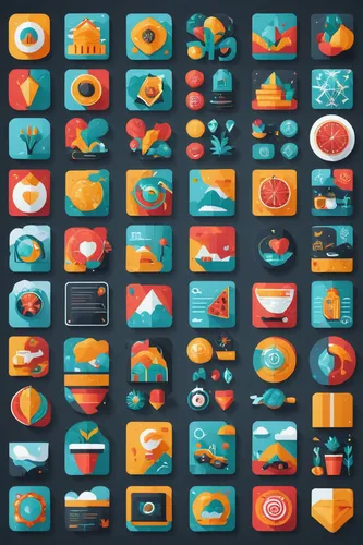 Design beautiful flaticons for your website's header,fruit icons,food icons,fruits icons,sea foods,food collage,sushi art,sushi plate,sushi set,set of icons,sushi,fish products,sushi roll images,icon 