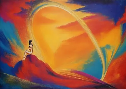 sundancer,indigenous painting,degrazia,light bearer,oil painting on canvas,passion bloom,torchbearer,eckankar,heart chakra,dance with canvases,bird of paradise,inner light,flame spirit,art painting,samuil,eurythmy,visitation,basaveshwara,sunchaser,transfigured,Illustration,Vector,Vector 16