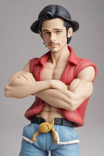 3d figure,junpei,game figure,joestar,oingo,jotaro,Digital Art,Clay