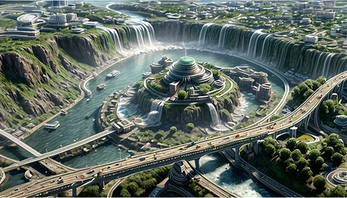 fantasy city,futuristic landscape,ancient city,futuristic architecture,guilin,artificial islands,chinese architecture,urban development,elphi,city cities,artificial island,baghdad,smart city,floating islands,tianjin,city moat,3d fantasy,asian architecture,urban design,shenyang