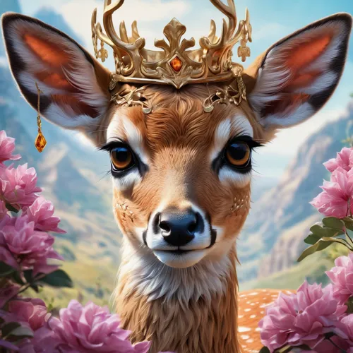 deer illustration,young-deer,fawn,deer,deer in tears,european deer,male deer,spring crown,bambi,lama,gold deer,deer drawing,vicuña,deer head,young deer,free deer,deers,fauna,guanaco,king crown,Art,Classical Oil Painting,Classical Oil Painting 01