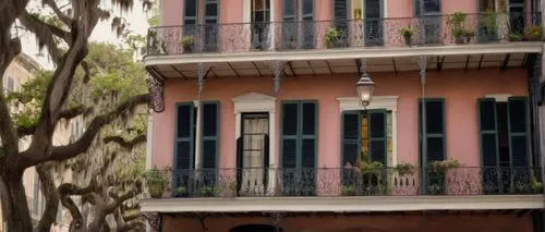 french quarters,italianate,lalaurie,balconies,balcones,villa balbianello,tenement,palazzo barberini,brownstones,palazzo,giudecca,shutters,rowhouse,rowhouses,wrought iron,palazzolo,cannaregio,house facade,old town house,villa cortine palace,Illustration,Realistic Fantasy,Realistic Fantasy 20