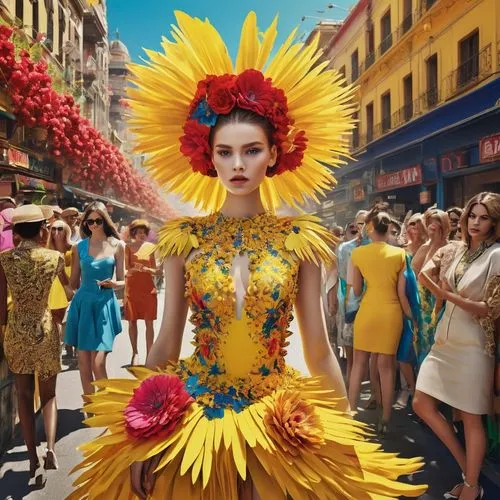 caribana,brazil carnival,flamenca,kahlo,marmosa,asian costume,miss vietnam,la catrina,baoshun,tilda,oshun,luzia,pollina,plumosa,siriano,marguerita,frida,girl in flowers,colombiana,junkanoo,Photography,Fashion Photography,Fashion Photography 01