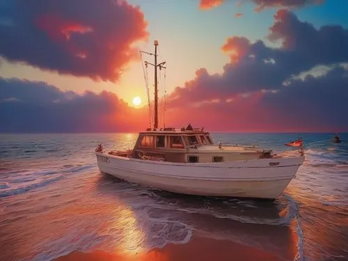 old wooden boat at sunrise,fishing boat,boat on sea,wooden boat,sailing-boat,fishing boats,boat landscape,fishing vessel,sea sailing ship,sailing boat,wooden boats,nautical star,fishing trawler,shrimp