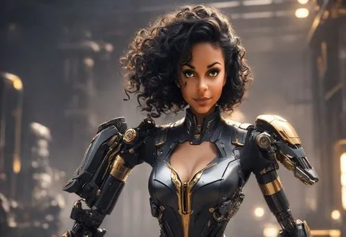 cyborg,jaya,cybernetics,fantasy woman,head woman,bumblebee,black widow,african american woman,queen bee,kryptarum-the bumble bee,black women,female warrior,wasp,female hollywood actress,black woman,full hd wallpaper,nova,beautiful african american women,steampunk,super heroine,Photography,Commercial