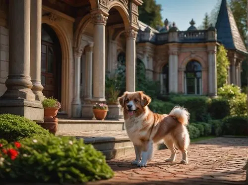 st bernard outdoor,st bernard,kykuit,tyntesfield,dog photography,villa balbianello,beringer,garden ornament,cavalier king charles spaniel,leonberger,marylhurst,rosecliff,barchester,outdoor dog,luxury property,greeter,villa d'este,greystone,mirogoj,stately,Photography,Documentary Photography,Documentary Photography 24