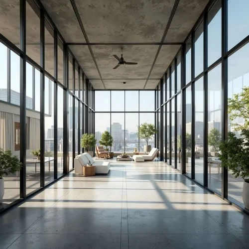 penthouses,minotti,modern office,associati,glass facade,sky apartment,daylighting,amanresorts,glass wall,interior modern design,3d rendering,concrete ceiling,revit,luxury home interior,courtyard,lofts,atriums,contemporary decor,foyer,modern decor