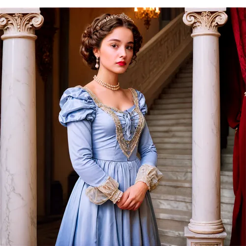 pemberley,genovia,cinderella,gwtw,frary,princess sofia,knightley,belle,noblewoman,milady,vicomte,cendrillon,cosette,a princess,celestina,queenie,fantine,period piece,emilia,musetta,Illustration,Retro,Retro 16