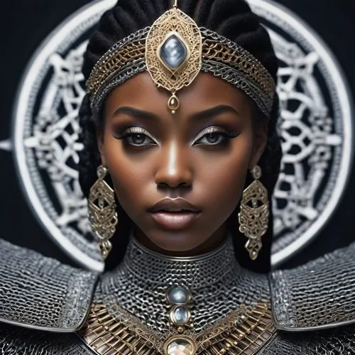 african woman,beautiful african american women,warrior woman,black woman,african american woman,nigeria woman,african culture,african art,afar tribe,priestess,black skin,cleopatra,african,queen crown,black women,adornments,moorish,ebony,black models,headdress,Photography,General,Sci-Fi