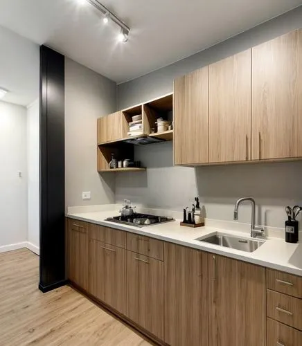 modern minimalist kitchen,modern kitchen interior,modern kitchen,hoboken condos for sale,dark cabinetry,kitchen cabinet,kitchen design,dark cabinets,kitchenette,kitchen interior,under-cabinet lighting