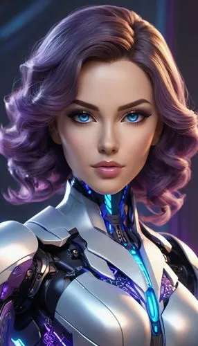 lilandra,cyberangels,cyberstar,liara,sombra,fembot,Unique,3D,3D Character