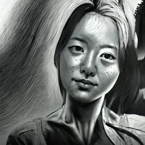 charcoal drawing,asian woman,mongolian girl,lotus art drawing,japanese woman,girl drawing,charcoal pencil,vietnamese woman,graphite,digital drawing,pencil drawing,pencil art,girl portrait,charcoal,digital painting,jianfeng,jifeng,digital artwork,digital art,ugetsu,Art sketch,Art sketch,Concept