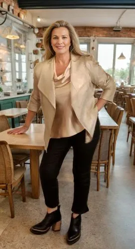 plus-size model,trisha yearwood,thousand island dressing,khaki,woman in menswear,rhonda rauzi,fatayer,khaki pants,restaurants online,salt bar,boeuf à la mode,bolero jacket,she crab,lentje,diet icon,queen of puddings,keto,a restaurant,scared woman,menopause,Female,Southern Europeans,Straight hair,Middle-aged,L,Confidence,Women's Wear,Indoor,Modern Cafe