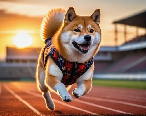 running dog,dog running,shiba inu,running fast,shiba,inu,shibe,to run,dogecoin,dog race,corgi,two running dogs,superdog,huskic,runyonesque,run,malamute,husker,dog photography,husky,Art,Classical Oil Painting,Classical Oil Painting 38