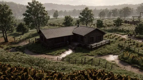 Photorealistic while maintaining 100% accuracy to the original image. Add a second level
,farmstead,the farm,homestead,farm hut,vineyards,organic farm,rural,farm,vineyard,country estate,farms,farm hou