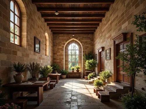 cloisters,cloistered,cloister,narthex,courtyards,patio,inside courtyard,breezeway,stanford,inglenook,monastic,courtyard,stanford university,patios,entryway,wooden beams,porch,the threshold of the house,carmel,breakfast room