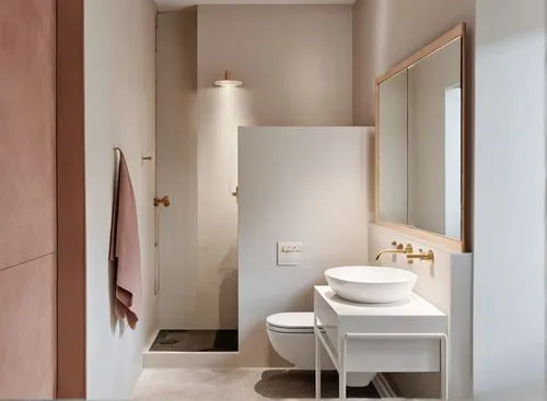 BATH GRAND BRIGHT  DESIGN MINIMALIST ,the modern bathroom is all white with light wood trim,modern minimalist bathroom,luxury bathroom,marazzi,banyo,mahdavi,maletti,bagno,corian,ceramiche,ensuite,vitr