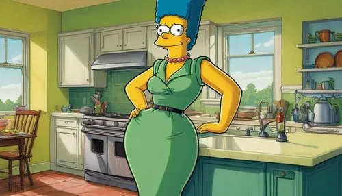 homer simpsons,homer,flanders,bart,simson,cynthia (subgenus),girl in the kitchen,grainau,homemaker,wife,lacerta,mom,house of sponge bob,housewife,happy mother's day,happy day of the woman,missisipi aligator,woman holding pie,angelica,she,Illustration,Children,Children 03