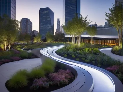 landscape design sydney,landscape designers sydney,landscaped,garden design sydney,songdo,transbay,urban park,difc,wintergarden,costanera center,urban design,damac,perot,biopolis,sathon,futuristic architecture,arborway,landscaping,paved square,futuristic landscape,Illustration,Paper based,Paper Based 15