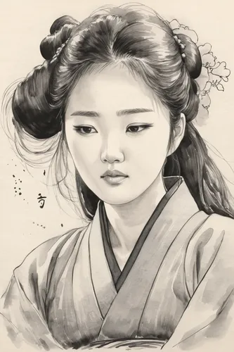 hanbok,songpyeon,korean culture,korean history,arang,seolleongtang,panokseon,kimchijeon,daegeum,yeongsanhong,jeongol,hwachae,chinese art,oriental girl,korean,korean drama,hanok,geisha girl,choi kwang-do,huqin,Illustration,Paper based,Paper Based 30