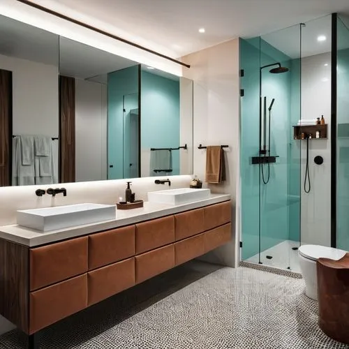 luxury bathroom,modern minimalist bathroom,interior modern design,shower bar,bathroom cabinet,bathroom,glass tiles,search interior solutions,shower base,modern decor,shower door,contemporary decor,luxury home interior,plumbing fitting,interior design,tile kitchen,tile flooring,modern style,hinged doors,faucets,Photography,General,Realistic