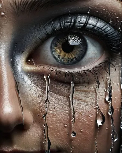 teardrops,angel's tears,tears bronze,baby's tears,regard,teardrop,widow's tears,tear of a soul,rankin,sorrowful,tear,tearful,crying heart,wall of tears,hyperrealism,grieved,sorrow,women's eyes,sorrows,droplet,Photography,Artistic Photography,Artistic Photography 06