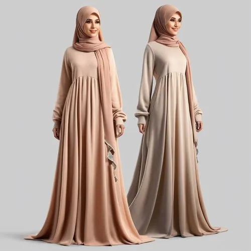 3d drawing of long maxi for wool Muslim hejab for Muslim women with wool design.winter design digital drawing with two colours with Milton with winter  loose design loose selves with velvet style loos