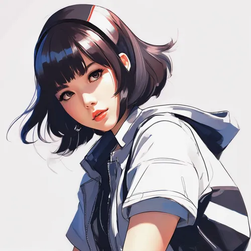 hinata,mako,study,schoolgirl,tumblr icon,sailor,anime girl,vector girl,ren,girl portrait,girl studying,scout,gentiana,persona,ursa,digital painting,streaming,studies,worried girl,school clothes,Conceptual Art,Fantasy,Fantasy 19