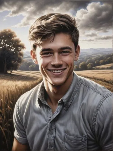 george russell,efron,farm background,portrait background,effron,seregil,ulusoy,farmboy,landscape background,eoghan,astwood,farmer,harrynytimes,wightman,wheat field,rhys,barclay,straw field,grayson,farmhand,Conceptual Art,Daily,Daily 01