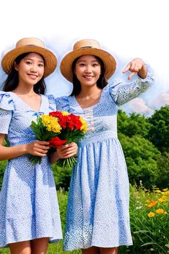 spring greeting,image editing,flower background,davichi,blue daisies,twin flowers,viet nam,colorization,image manipulation,okinawans,spring background,little girls,stewardesses,soori,paper flower background,springtime background,milkmaids,flowers png,photo effect,ao dai,Illustration,Japanese style,Japanese Style 12