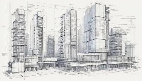 unbuilt,redevelop,densification,revit,ctbuh,megaproject,kirrarchitecture,overdevelopment,sketchup,tall buildings,tishman,arcology,architettura,high-rise building,renderings,arquitectonica,prefabrication,contextualism,highrises,supertall,Illustration,Black and White,Black and White 28