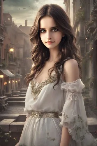 fairy tale character,katherina,celtic woman,tatia,behenna,belle,margairaz,nimue,duchesse,rosaline,princess sofia,principessa,fantasy picture,persephone,girl in a long dress,fantasy portrait,noblewoman,margaery,seraphine,serafina,Photography,Realistic