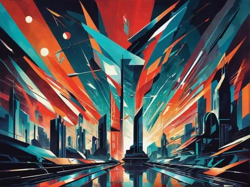 futuristic landscape,cybercity,transistor,abstract retro,digitalism,metropolis,jablonsky,polara,sci fiction illustration,neuromancer,cityscape,futurist,megacorporation,space art,coruscant,verge,arcology,skyfire,city in flames,homeworld,Conceptual Art,Sci-Fi,Sci-Fi 06