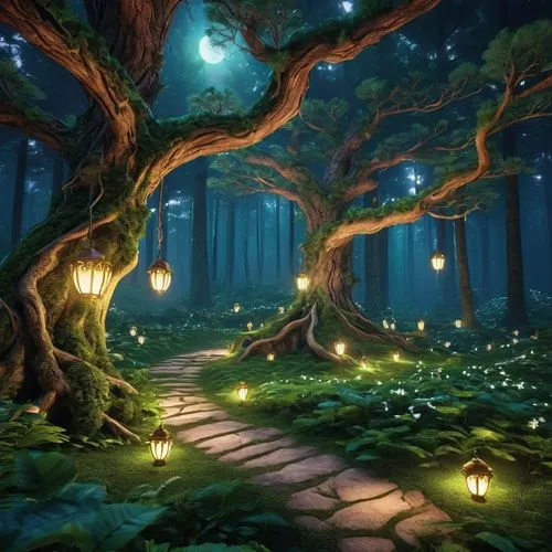 fairy forest,elven forest,enchanted forest,forest path,fairytale forest,druid grove,forest of dreams,forest glade,the mystical path,pathway,the forest,wooden path,cartoon forest,forest road,haunted forest,forest floor,green forest,fairy world,holy forest,forest,Photography,General,Realistic