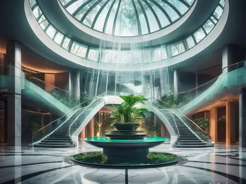 titanum,atriums,atrium,hotel lobby,floor fountain,blavatnik,art deco,arcology,lobby,emporium,futuristic architecture,intercontinental,rotana,futuristic art museum,glass building,marble palace,burj al arab,the palm,largest hotel in dubai,luxury hotel,Photography,Artistic Photography,Artistic Photography 07