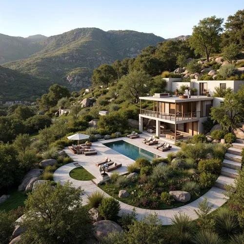 amanresorts,provencal,provencal life,holiday villa,fresnaye,vallat,the balearics,kalkan,terraces,3d rendering,cottars,bendemeer estates,lycian,corsica,lefay,telleria,luxury property,dorne,render,balearics