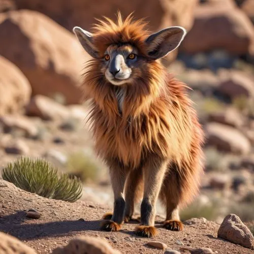 tahr,lama,llama,chamois,goral,baby yak,llambi,anglo-nubian goat,vicuna,ibexes,mantled,oriental chamois flower,markhor,namdeb,viscacha,eevee,vicuna pacos,mountain sheep,marvel of peru,ypiranga,Photography,General,Realistic