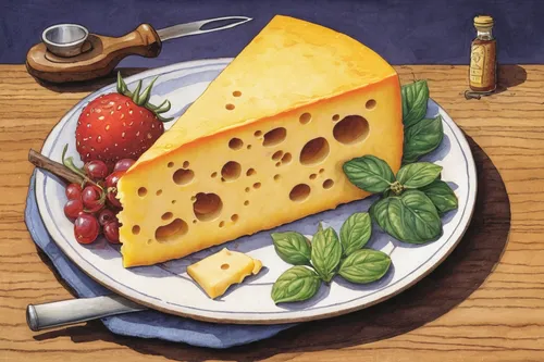 emmenthal cheese,emmental cheese,cheese plate,grana padano,camembert cheese,stravecchio-parmesan,cotswold double gloucester,gruyère cheese,limburger cheese,saint-paulin cheese,el-trigal-manchego cheese,montgomery's cheddar,sage-derby cheese,gouda cheese,blueberry stilton cheese,cheese sweet home,emmental,pecorino sardo,emmenthaler cheese,lancashire cheese,Illustration,Children,Children 03